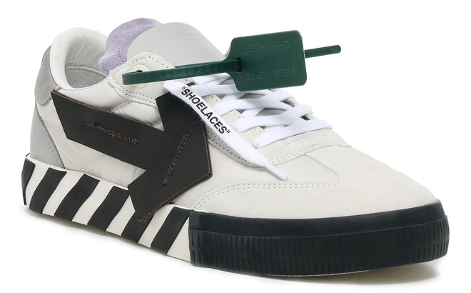 Off White New Low Vulcanized Mens Sneakers