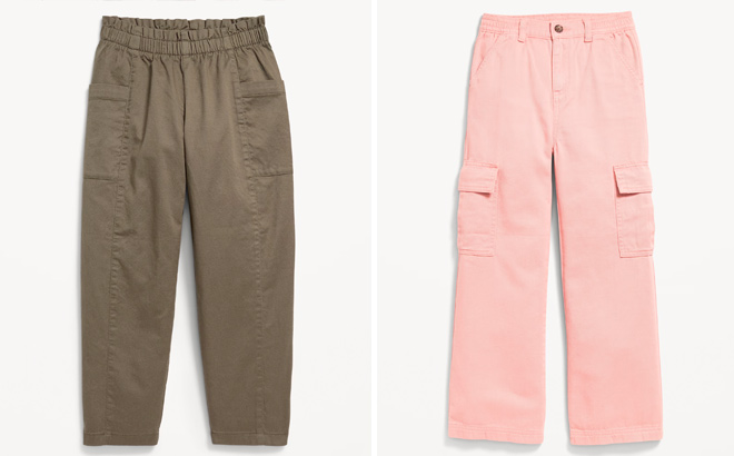 Old Navy Baggy Cargo Pants for Girls