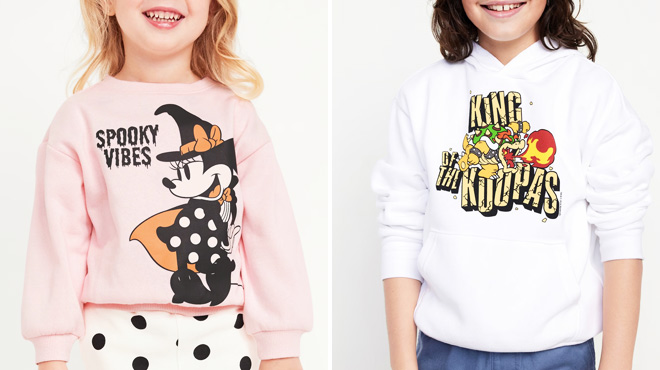 Old Navy Disney Minnie Mouse Toddler Girls Sweatshirt