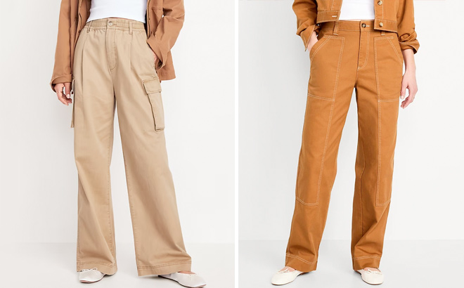 Old Navy High Waisted Utility Pants