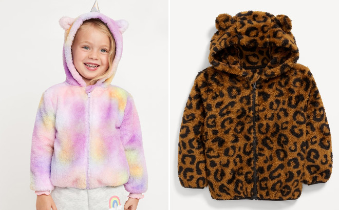 Old Navy Toddler Girls Hooded Jackets