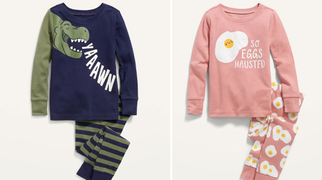 Old Navy Toddler Snug Fit Graphic Pajama Set