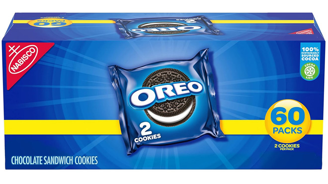 Oreo Chocolate Sandwich Cookies 60 Pack