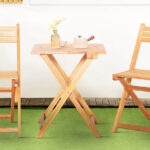 Outsunny 3 Piece Folding Patio Bistro Set