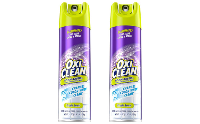 OxiClean Foam Tastic Foaming Bathroom Cleaners