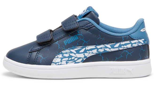 PUMA Little Kids Smash 3 0 Icy Monster Sneakers