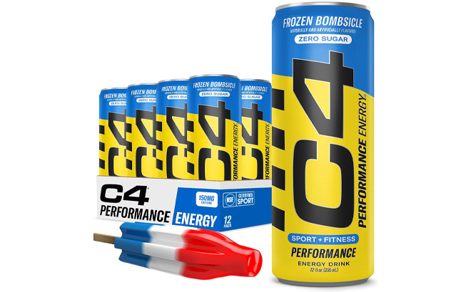 Pack of 12 C4 Energy Drink