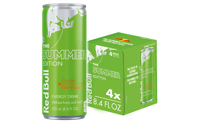 Pack of Red Bull Energy Drinks