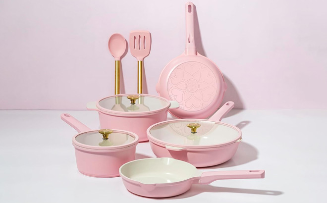 Paris Hilton Ceramic Nonstick Cookware Set