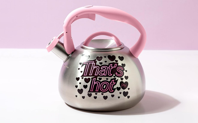 Paris Hilton Whistling Stovetop Tea Kettle