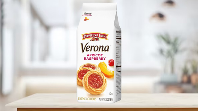 Pepperidge Farm Verona Apricot Raspberry Thumbprint Cookies