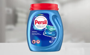 Persil Original Unit Dose Laundry Detergent Pacs on the Table