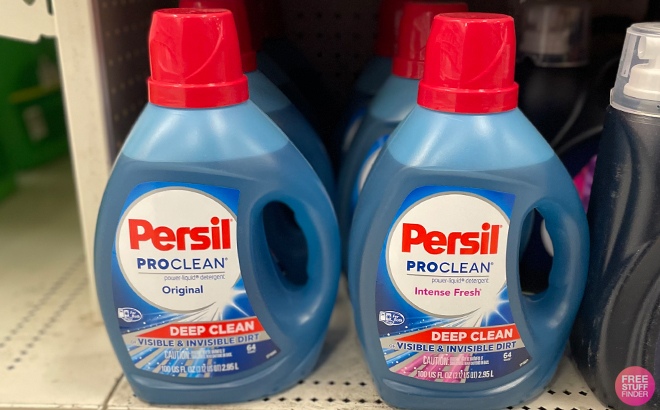 Persil ProClean Original High Efficiency Liquid Laundry Detergent on the Shelf at Target