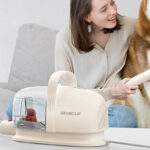 Pet Grooming Vacuum Kit on a Table