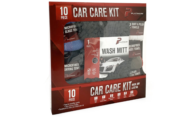 Platinum Series Multipurpose Microfiber Car Washing Kit