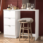 Polifurniture New Minas Modern Makeup Vanity Table