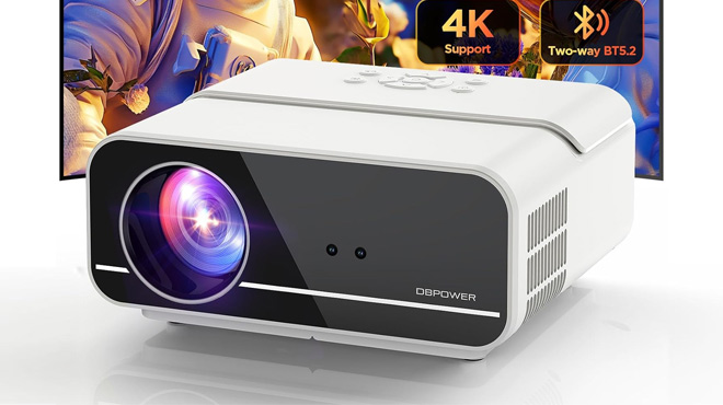 Projector 4K with 5G WiFi