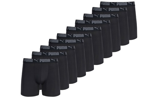 Puma Boxer Briefs 10 Pack