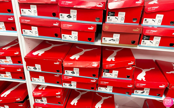 Puma Shoes Boxes