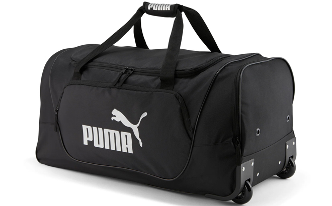 Puma Unisex Wanderer 28 Inch Rolling Duffel Bag