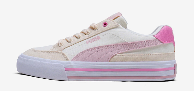 Puma Womens Court Classic Vulc Womens Sneakers 1