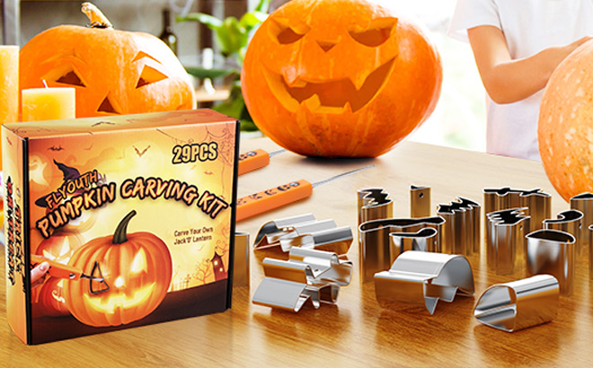 Pumpkin 29 Piece Carving Kit Tools