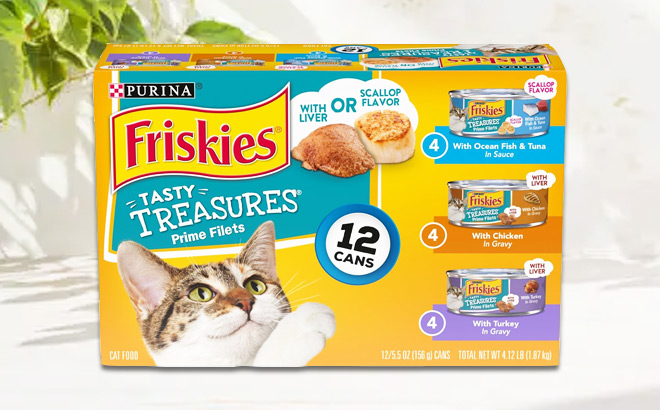 Purina Friskies Gravy Wet Cat Food Variety Pack