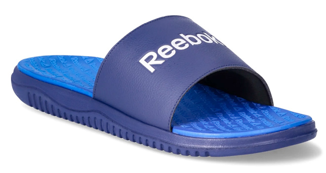 Reebok Mens Dual Density Comfort Slide Sandals