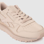 Reebok Womens Classic Leather Clip Athletic Shoe