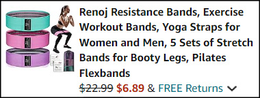 Resistance Bands 5 Pack Checkout