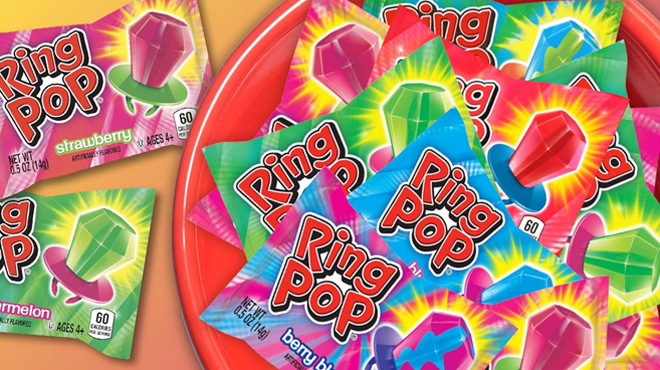 Ring Pop Halloween Bulk Variety Candy