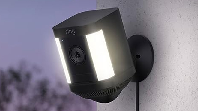 Ring Spotlight Cam Plus Black