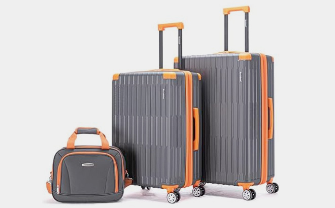 Rockland 3 Piece Luggage Set