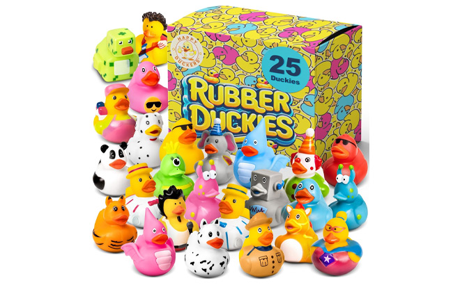 Rubber Ducks 25 Count