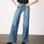 SPANXshape EveryWear Seamed Front Wide Leg Jeans