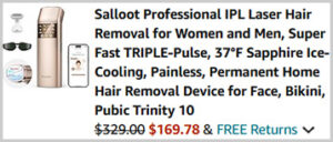 Salloot IPL Laser Hair Remover Screenshot