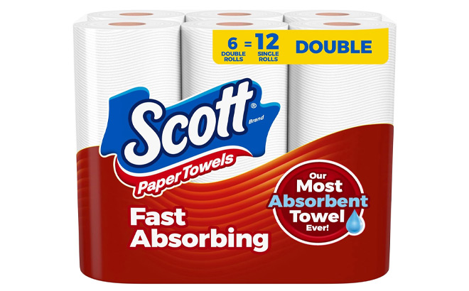 Scott Paper Towels 6 Pack