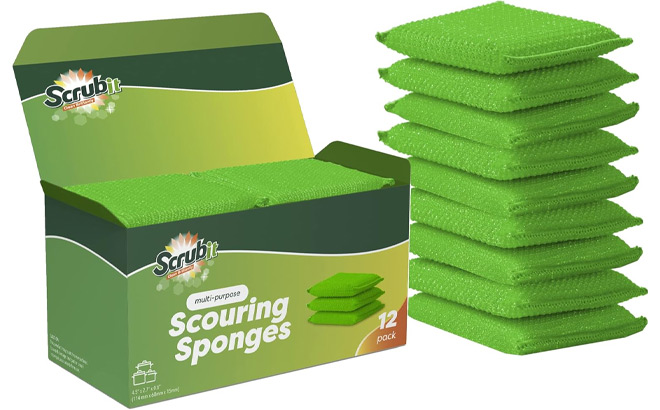 Scrubit Multi Purpose Dish Scrub Sponge