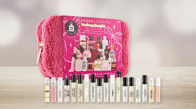 Sephora Favorite Perfume Sampler Set with Redeemable Voucher