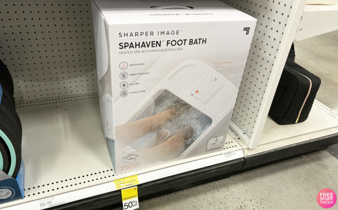 Sharper Image Spahaven Foot Bath on Clearance