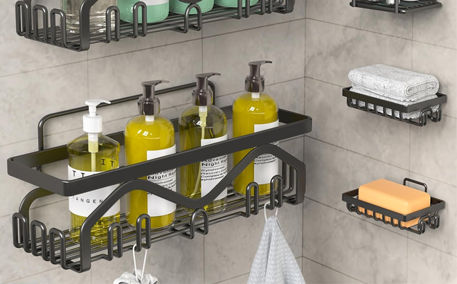 Shower Caddy 5 Piece Set