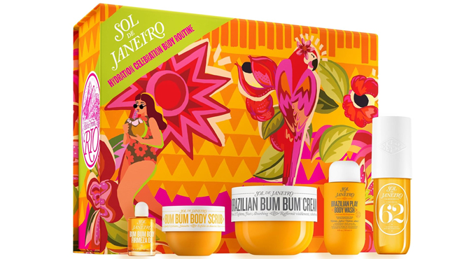 Sol De Janeiro Hydration Celebration Body Routine Gift Set