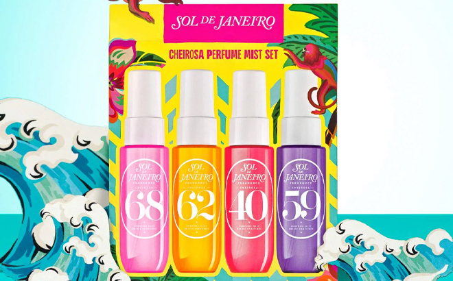 Sol de Janeiro Cheirosa Perfume Travel 4 Piece Set