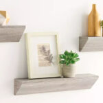 Sonoma Goods For Life Wall Shelf 3 Piece Set on a Table