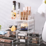 Sorbus Makeup and Jewelry 12 Drawer Display Case Organizer