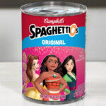 SpaghettiOs x Disney Princess Shapes Canned Pasta