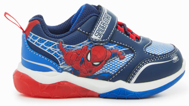 Spiderman Kids Light Up Sneakers