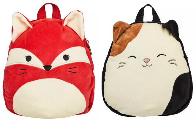 Squishmallows Fifi Plush and Cam Plush Backpack