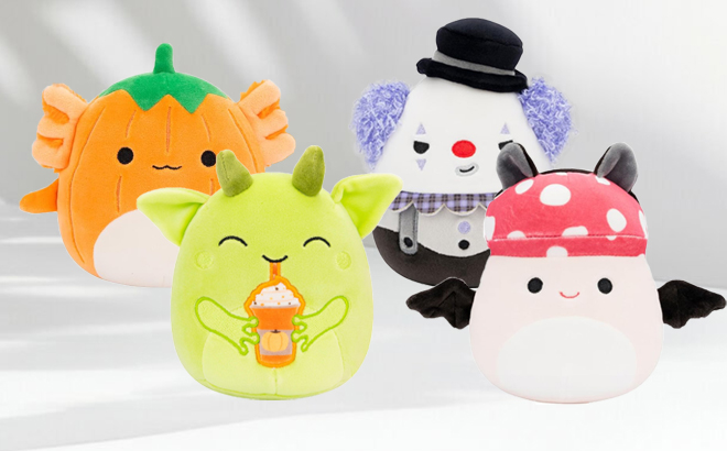 Squishmallows Halloween 4 Pack