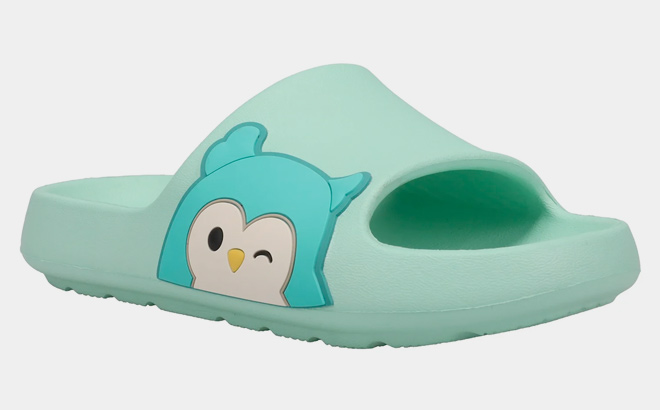 Squishmallows Kids Winston the Owl Slide Sandal